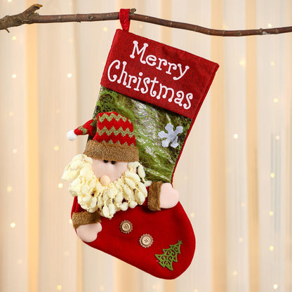 Christmas Gift Sock Hanging Bag