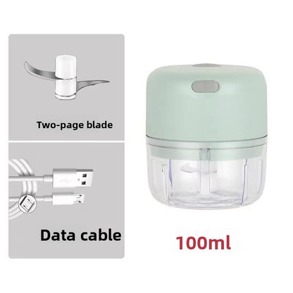 Electric garlic crusher