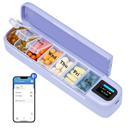 Electronic packaging medicine box
