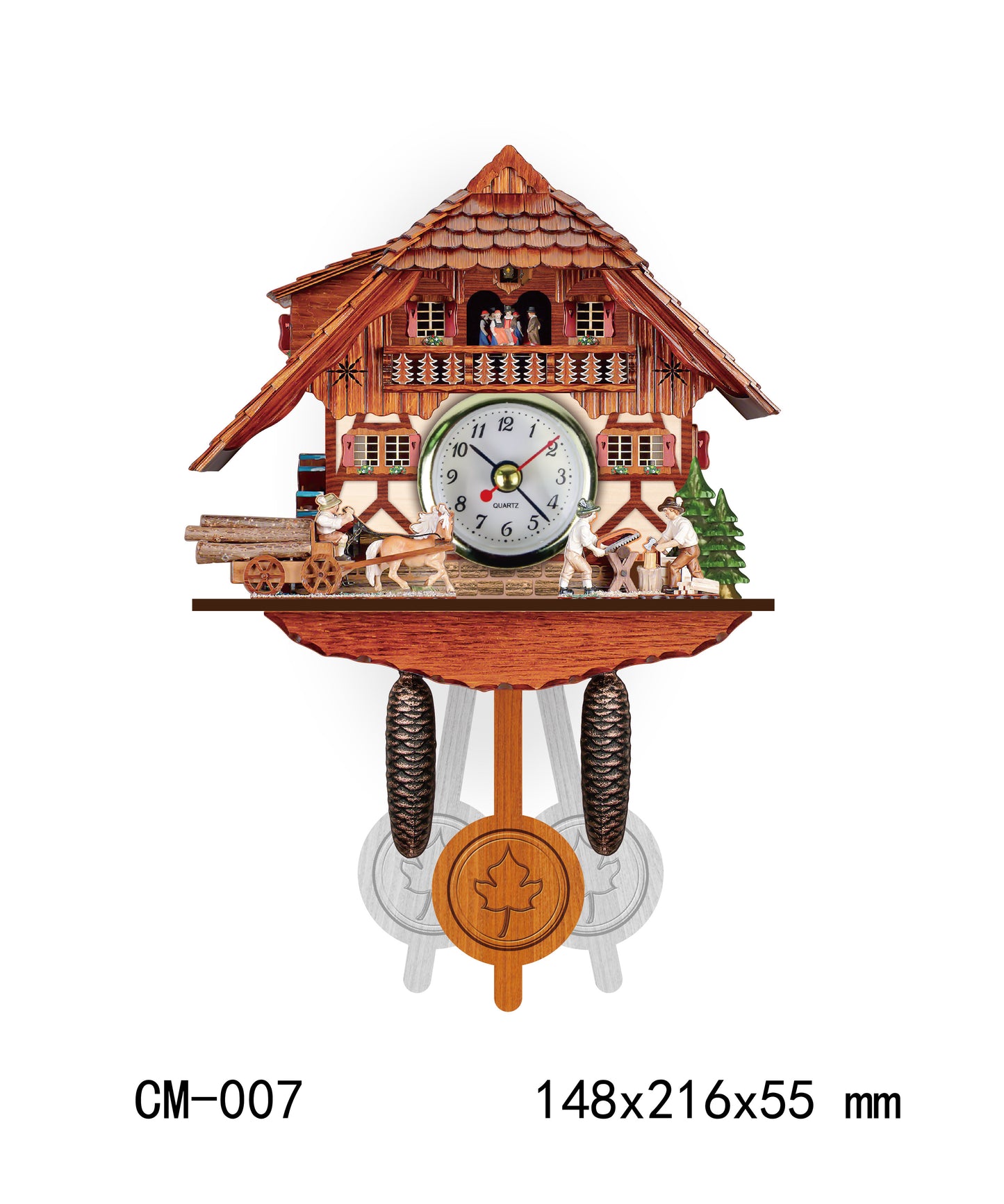 Cuckoo wall clock