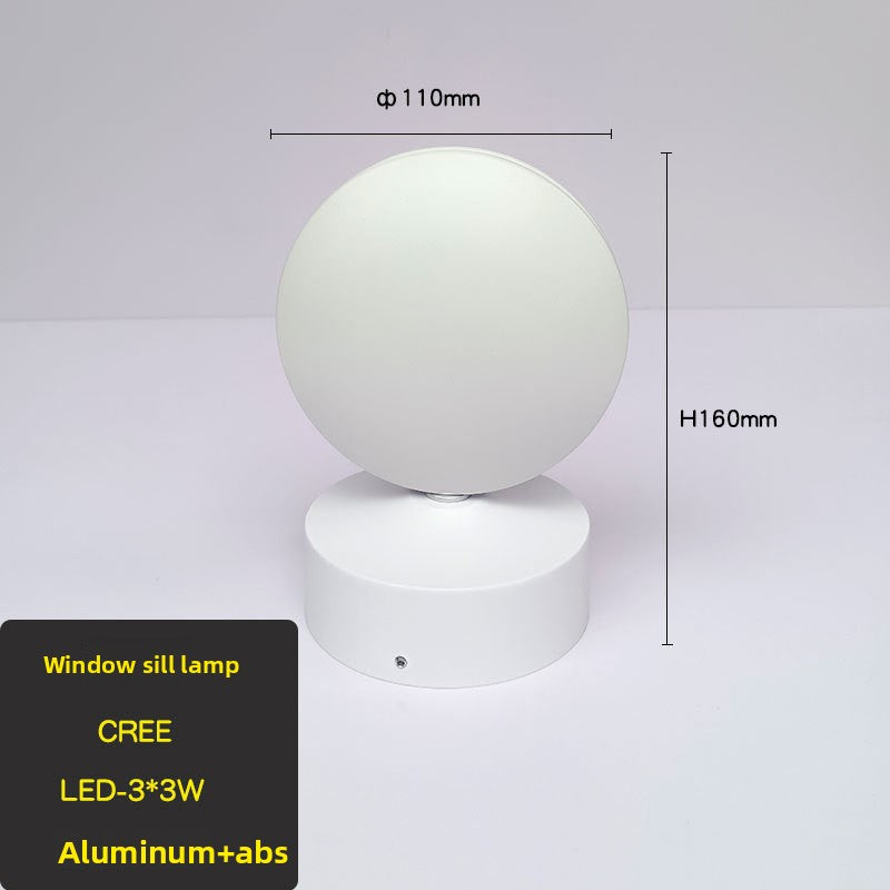 Rotatable LED Wall Lamp with Multiple Color Temperatures