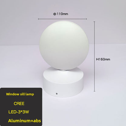 Rotatable LED Wall Lamp with Multiple Color Temperatures