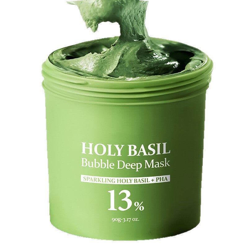 Carbonated bubble mask