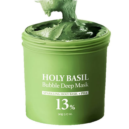 Carbonated bubble mask