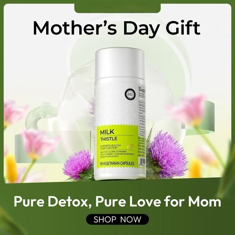 Milk Thistle Extract Cleansing Capsules