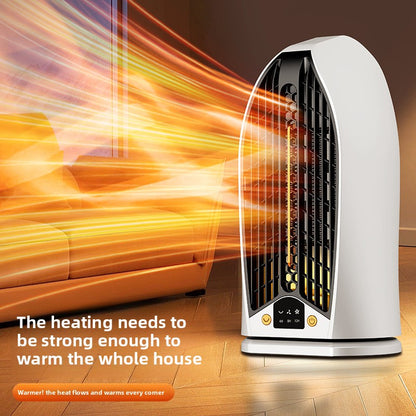 Silent portable household energy-saving heater