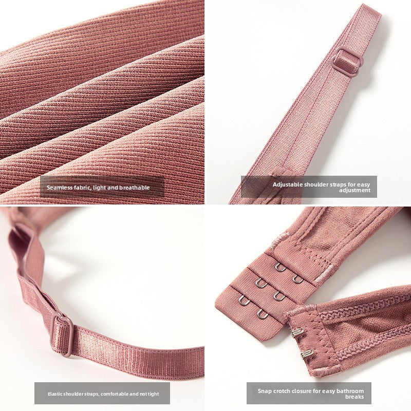 Body-shaping suit, one-piece garment