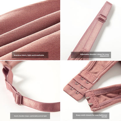 Body-shaping suit, one-piece garment