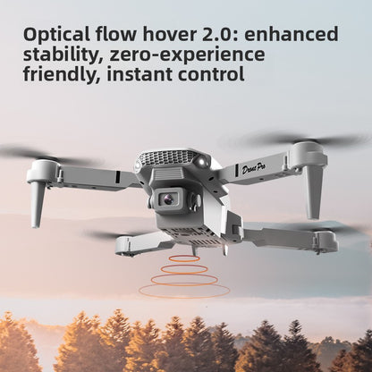 Foldable Quadcopter with Display Screen and Dual Cameras