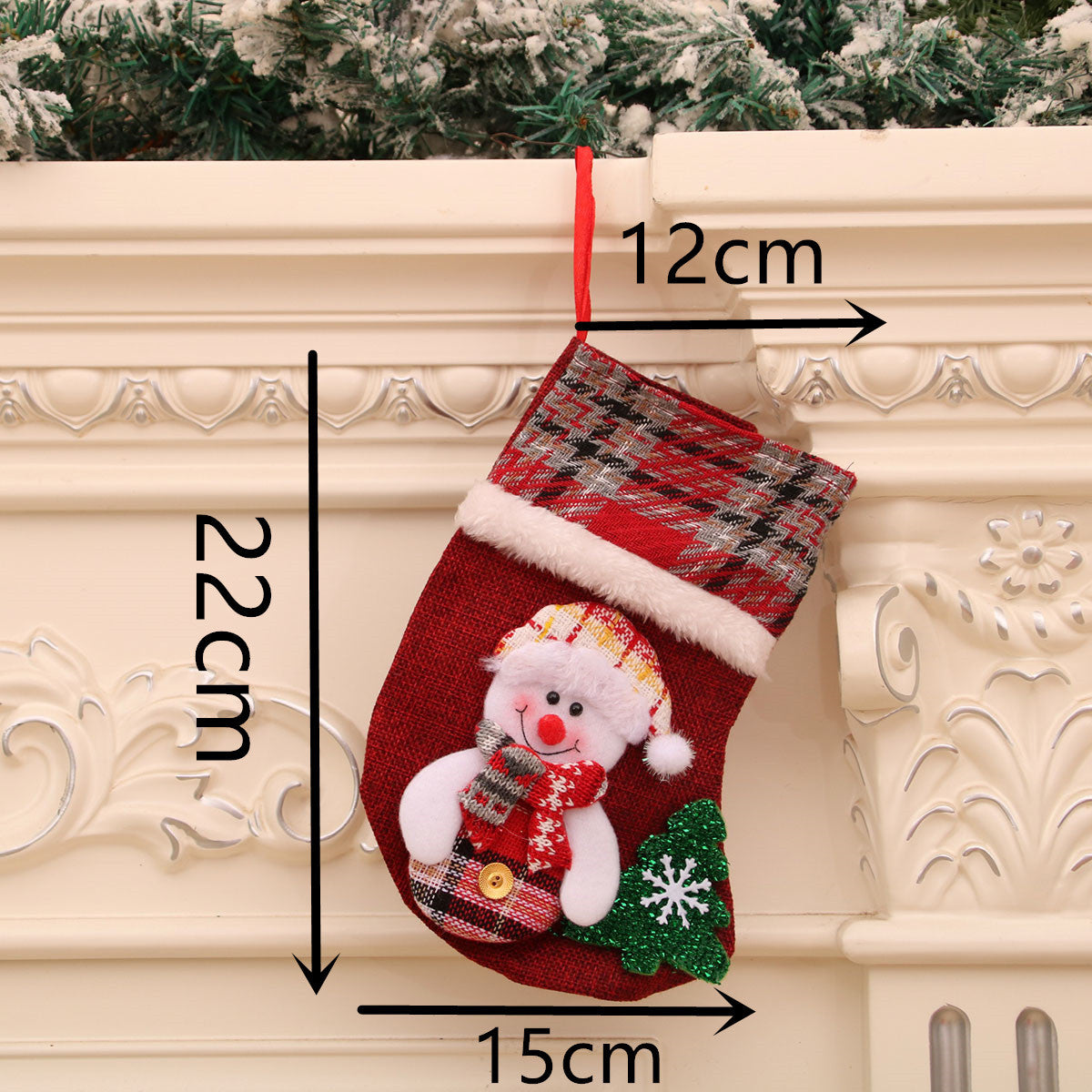Christmas Gift Sock Hanging Bag