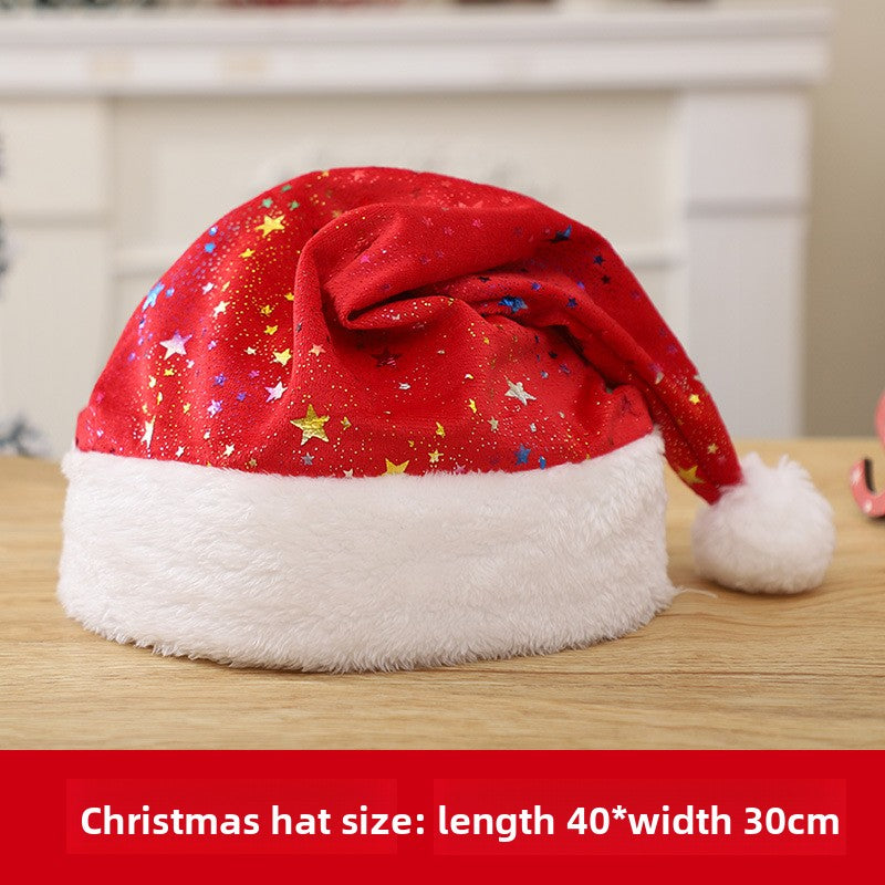 Christmas Short Plush Hat