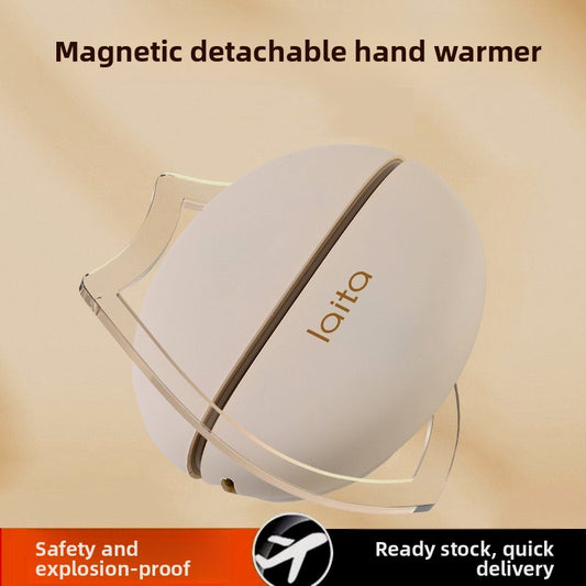 Magnetic USB Hand Warmer with Charging Function