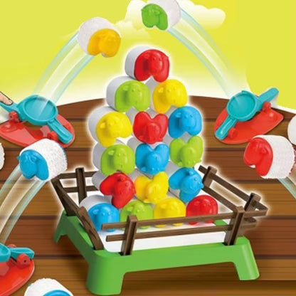 New Unique Desktop Catapult Game Crazy Sheep Parent Child Interactive Puzzle Balance Toy