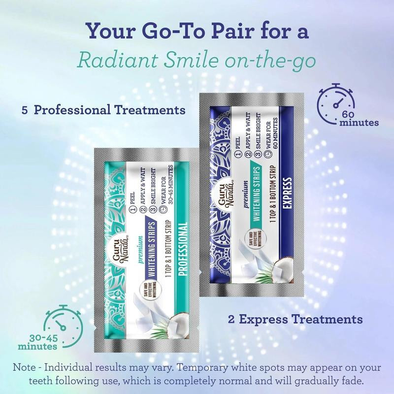 Gurunanda Whitening Strips (7-Day Treatment)