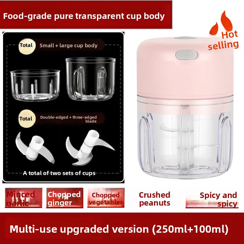 Electric garlic crusher