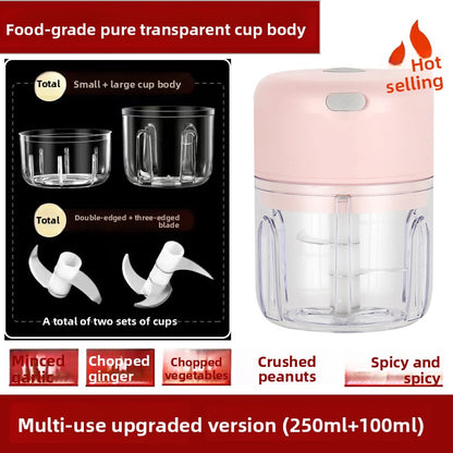 Electric garlic crusher