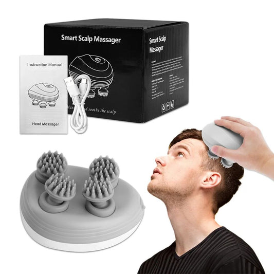 Electric Scalp Massager Head Relaxation Rechargeable