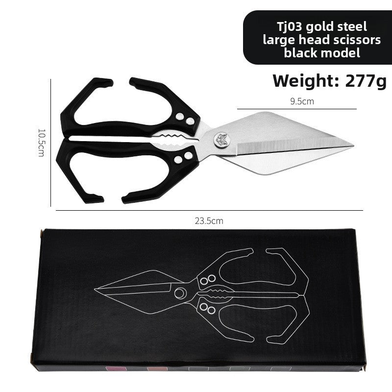 A large pair of scissors specially designed for bone cutting