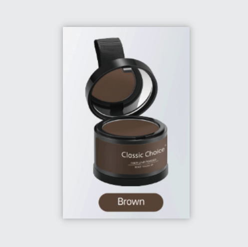 hairline powder filling artifact for hair replacement waterproof sweat-proof hair stitching bun line for hair thinning cover