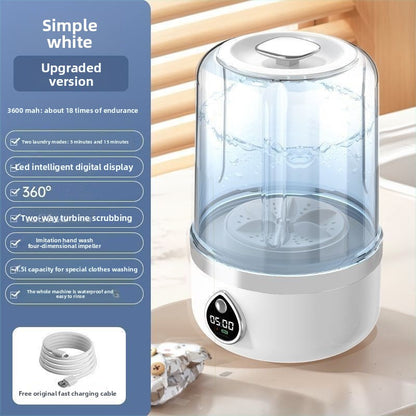 Wireless mini washing machine
