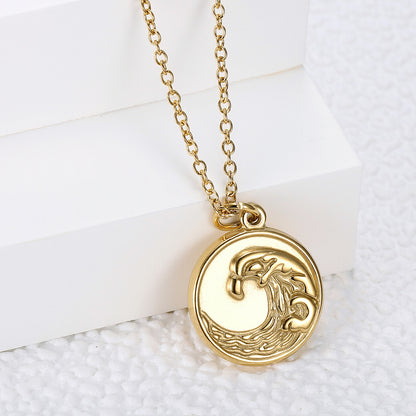 titanium steel necklace