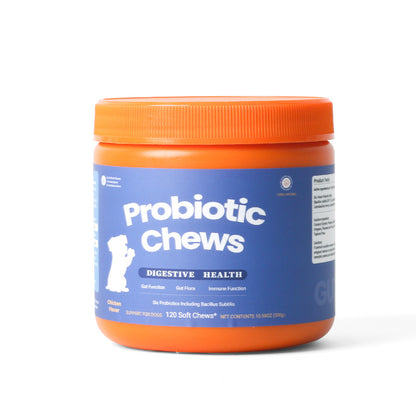 Pet Probiotics Chewables for Dogs and Cats