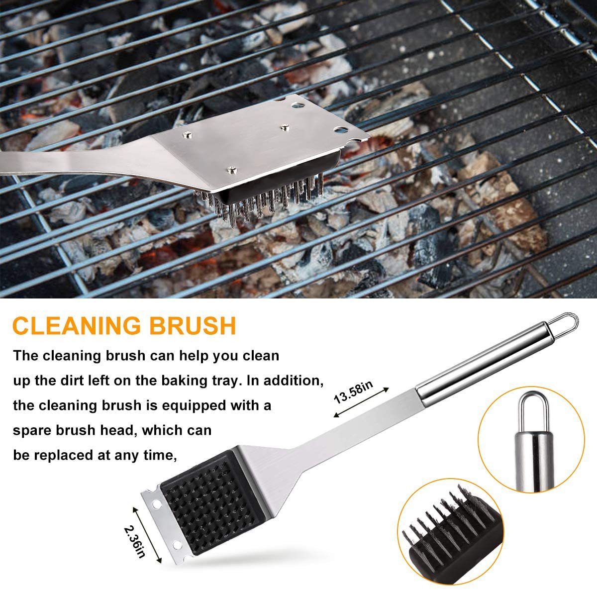 Professional Barbecue Grill Tool Set