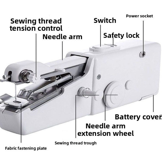 Portable Handheld Electric Sewing Machine