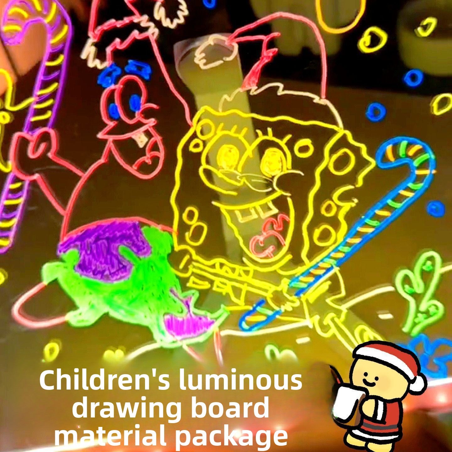 Luminous drawing board