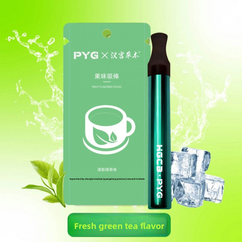 Fruit-flavored smoking cessation aid