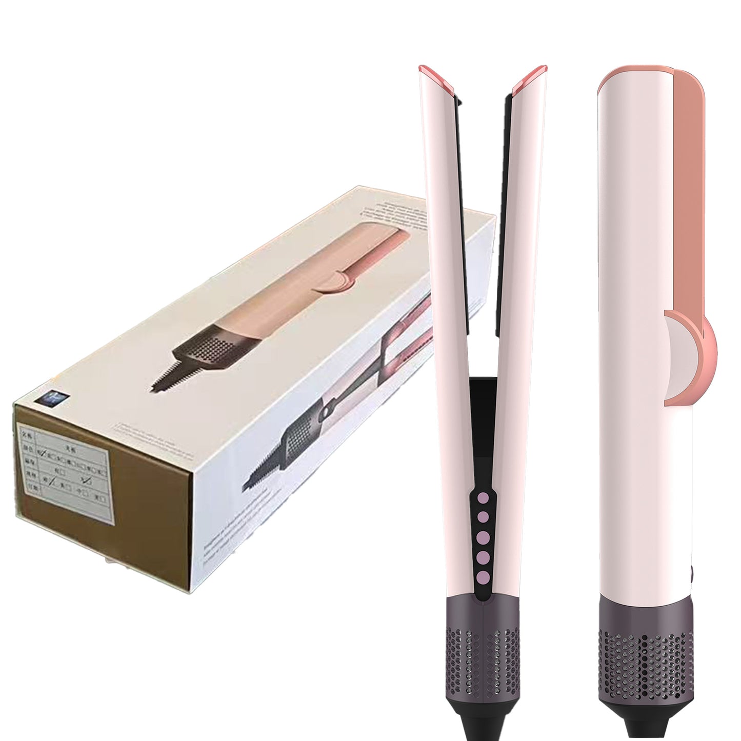 Hair dryer for straightening hair