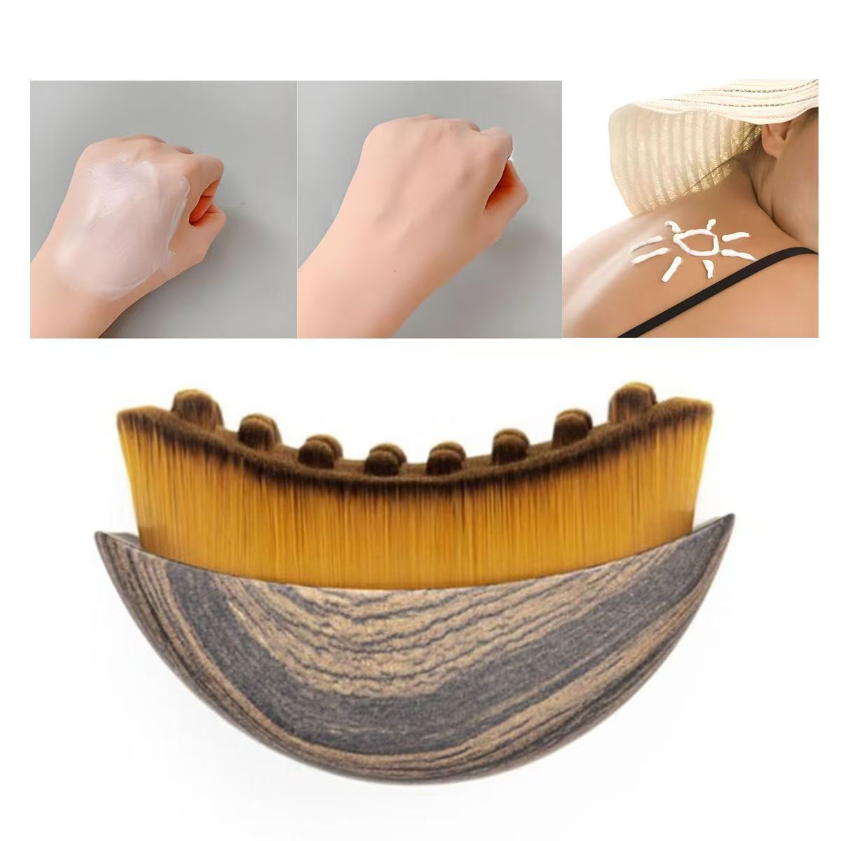 Lymphatic Facial Massage Brush for Contouring and Neck Care