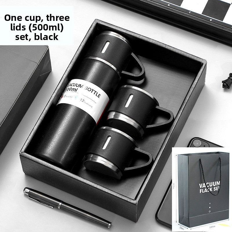 Customizable Insulated Thermos Gift Set