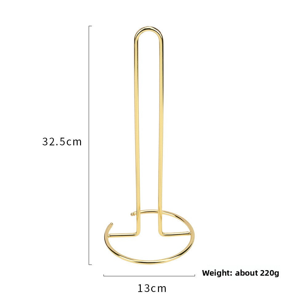 Vertical toilet paper holder