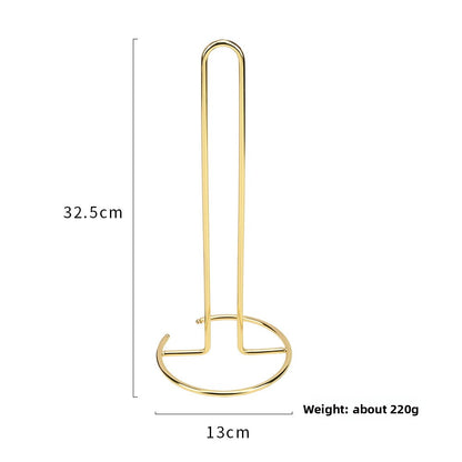 Vertical toilet paper holder