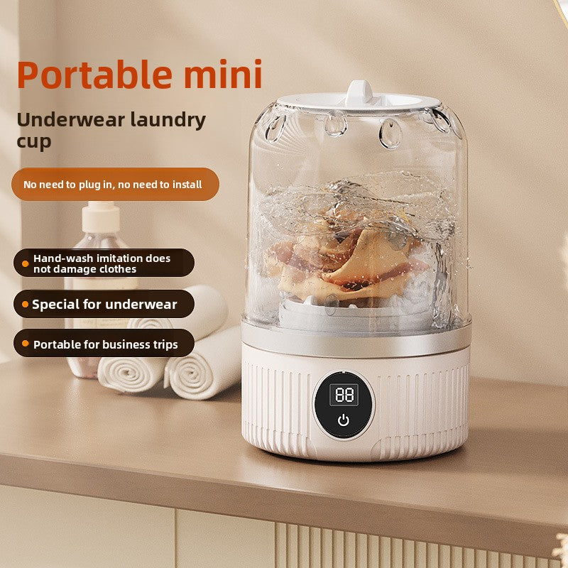 Small portable underwear washing machine