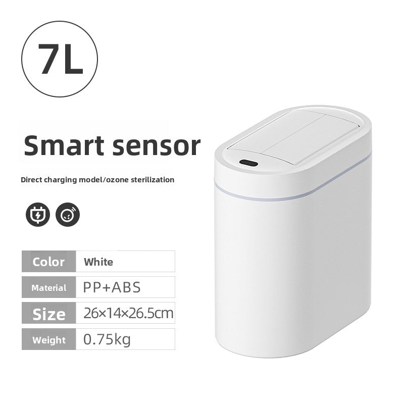 Home smart sensor trash can