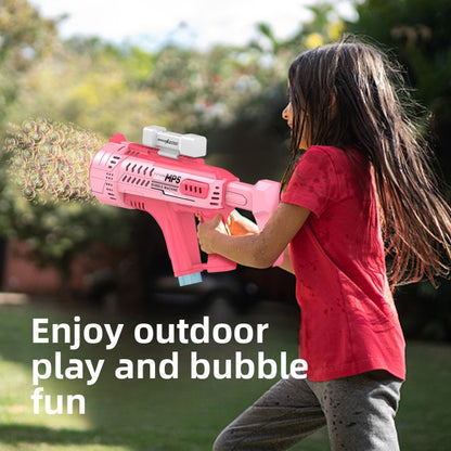 Automatic LED Bubble Machine Gun Toy