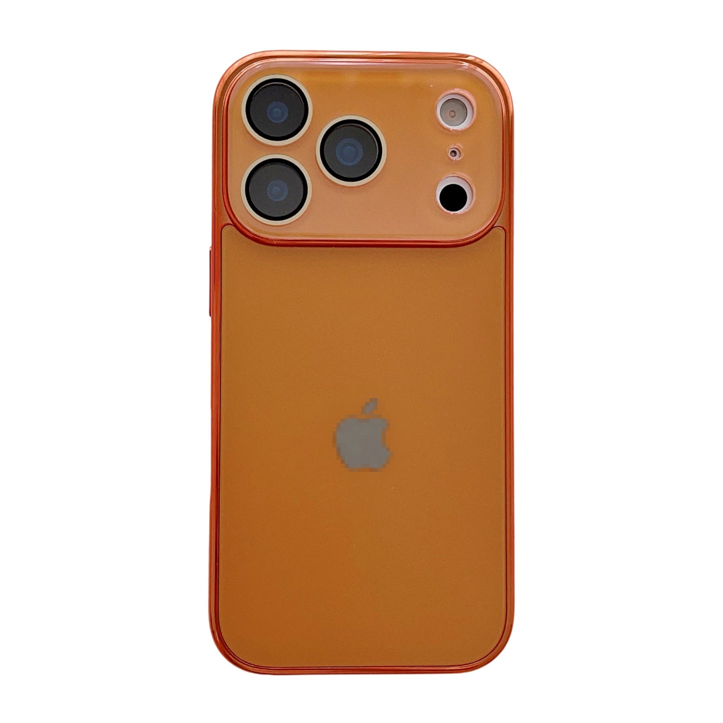 Electroplated frame mobile phone case