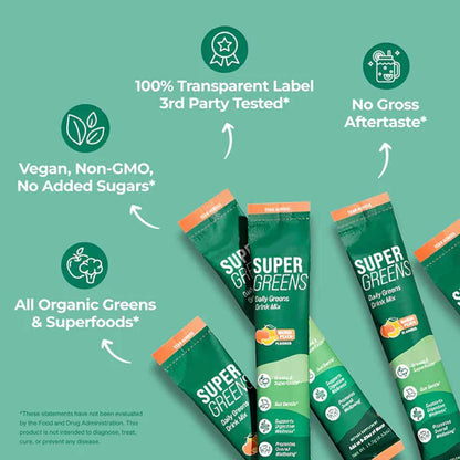 Super Greens Electrolyte Powder Supplement