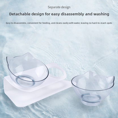 15-Degree Slope Pet Feeding Bowl Set