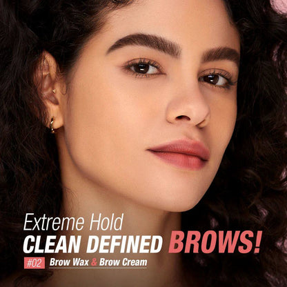 Eyebrow Pomade Gel Wax 2-in-1 Waterproof