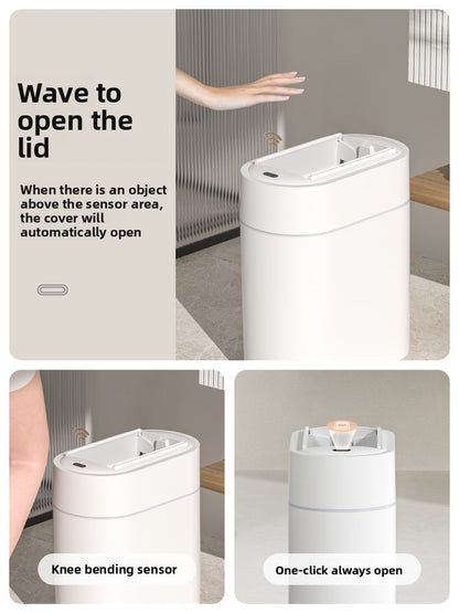 Home smart sensor trash can