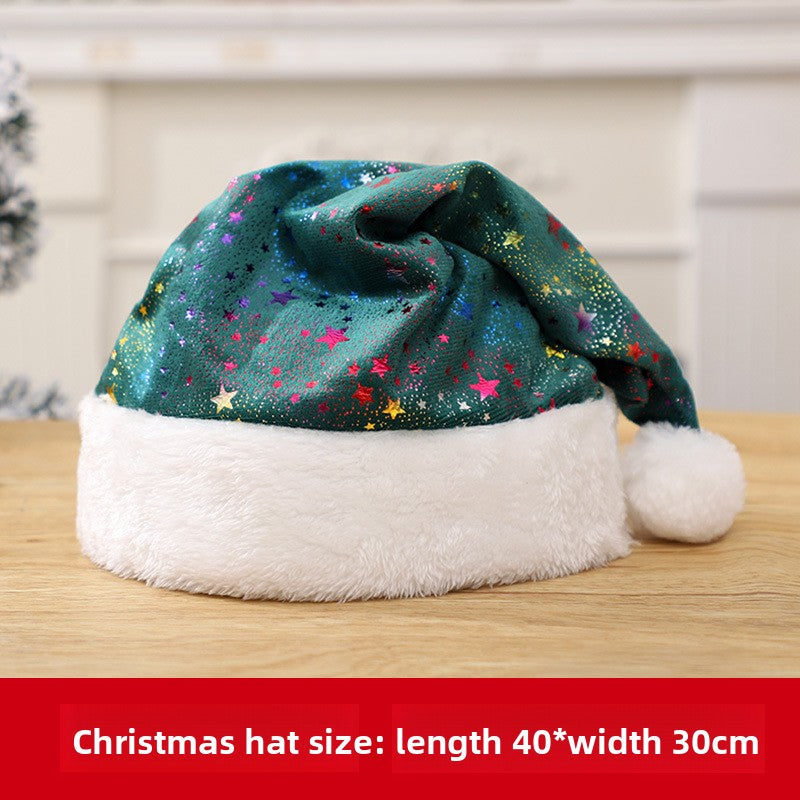 Christmas Short Plush Hat