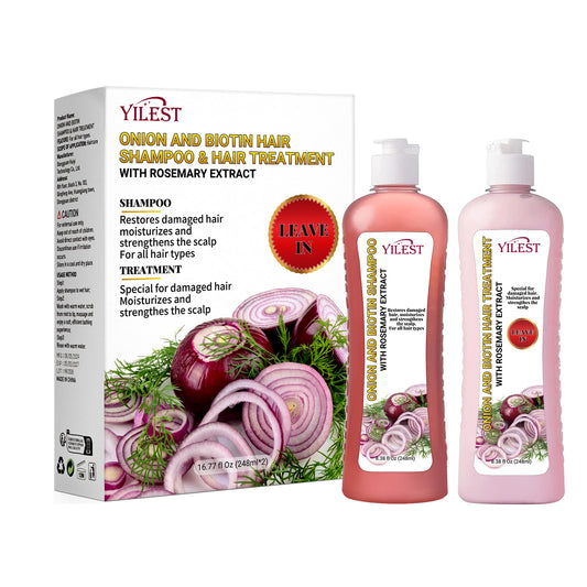 Onion Biotin Rosemary Shampoo Conditioner Set