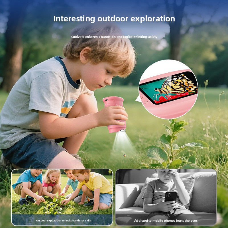 2.0-inch children's digital microscope