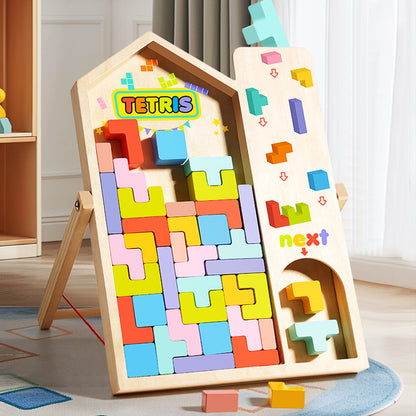 3D Three-dimensional Tetris Large Particle Building Block
