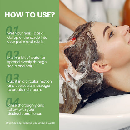 Hair Scrub Set