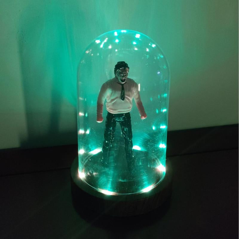【Faddishdeal】Horror Movie Collection Lamp, Home Decoration Table Lamp, Holiday Ambience Desktop Ornament, Halloween Unique Gift and Decoration.