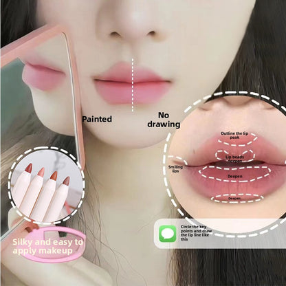 Soft matte nude lip liner/lipstick pencil